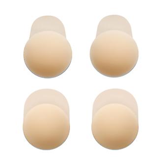 2Pair Silicone Breast Lift Tape Sticky Bras Adhesive Push Up Bras,Invisible Strapless Backless Bras Pasties Nipple Cover