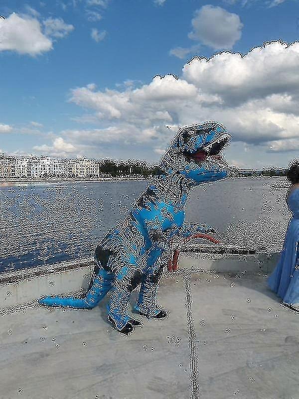 Felfújható dinoszaurusz jelmez Party Cosplayhez