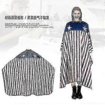 Haircut Cloth Antistatic Cutting Hair Waterproof Pattern Gown Salon Barber Hairdressing Apron Hairdresser Capes Hairstyli Tool