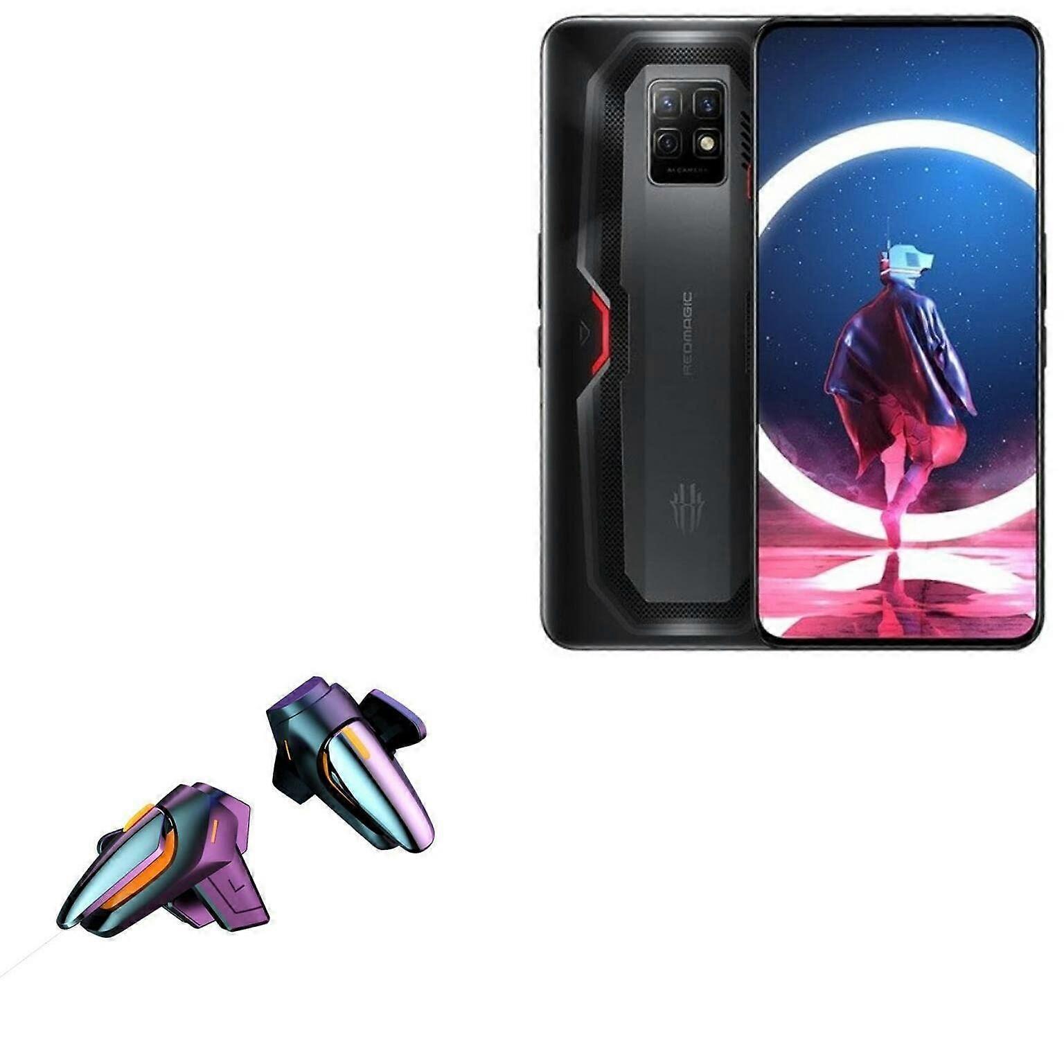 Gaming Gear Compatible with ZTE Nubia Red Magic 7 Pro (Gaming Gear Touchscreen QuickTrigger, Trigger Buttons Quick Gaming Mobile FPS