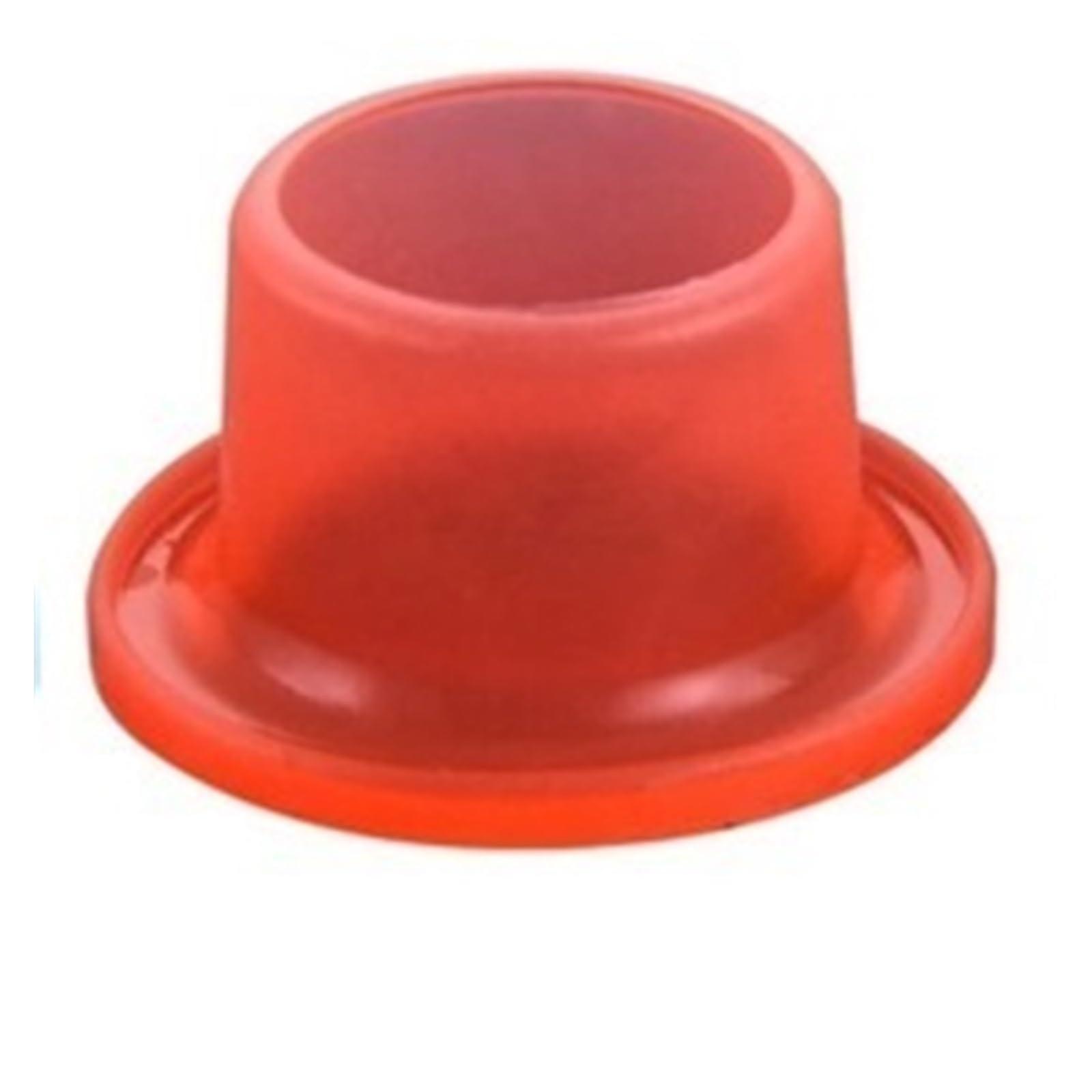 Faucet Leak-Proof Sealing Gasket Washer Silicone Triangle Valve Rubber Pipe Hose Prevent Dripping Leakage Plug(Red,10PCS_2515 13MM)