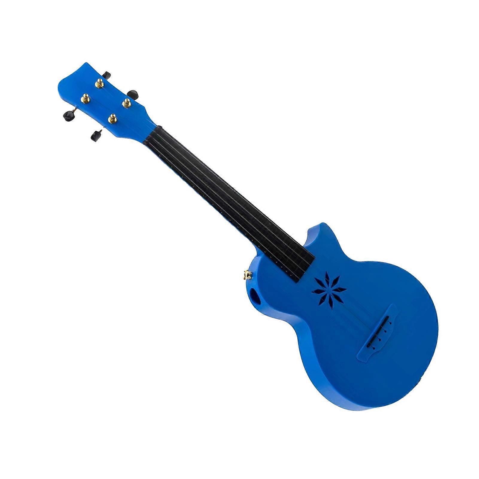 25-inch Carbon Fibre 4-String Ukulele with Bag for Beginners