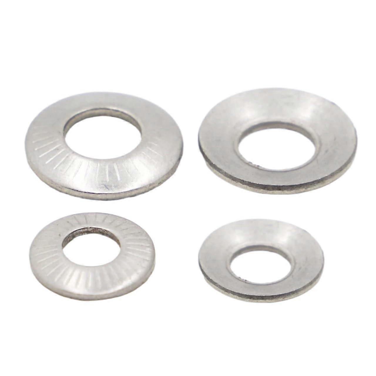 Stainless Steel washers,Knurled Gasket, 5pcs M3 M4 M5 M6 M8 M10 M12 M16 A2-70 304 (M12)