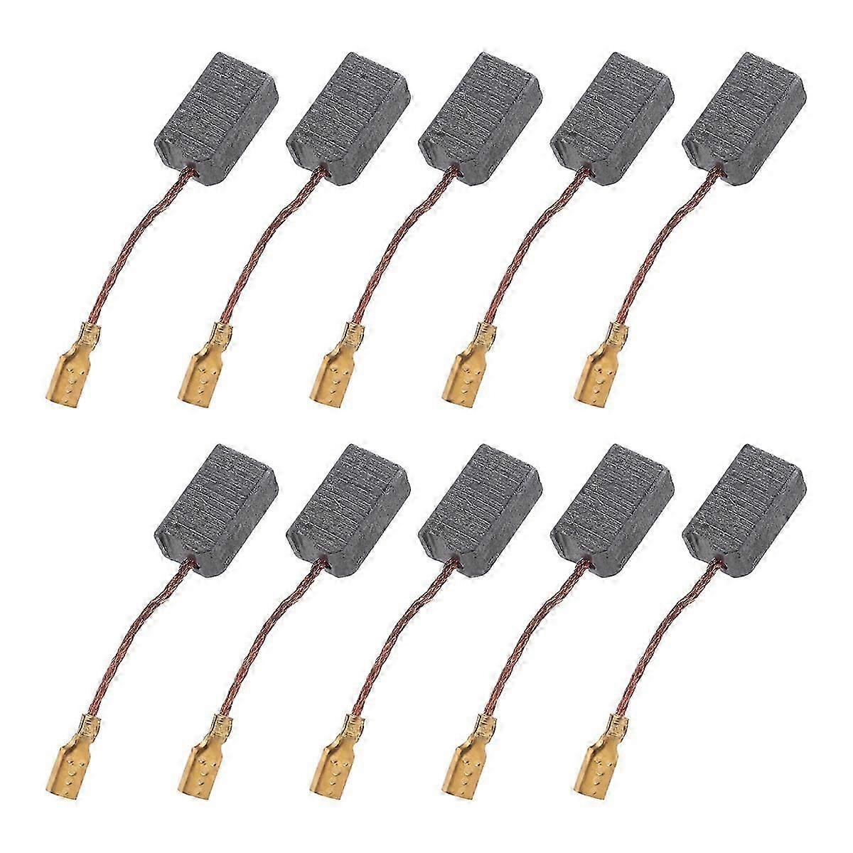 Replacement 6 * 7 * 13mm Motor Carbon Brushes 5 Pairs