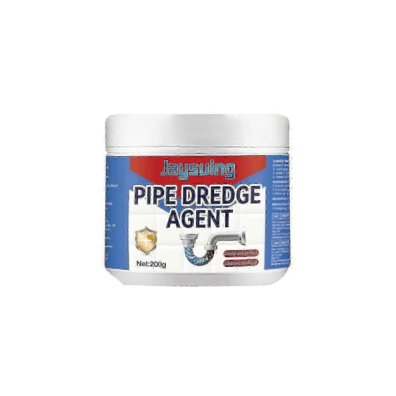 Jaysuing Pipe Dredge Agent Kök Badrum Avloppsrör Blockering Rengöring Dredge Stain Deodorant - 200g