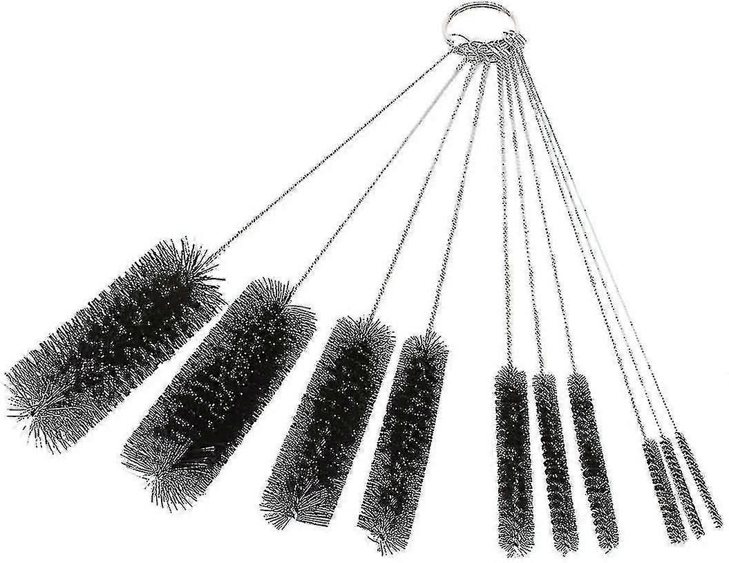 Kettle Spout Cleaning Brushes Set, Multi-Size Nylon Tube Brushes for Teapot, Pipe, Nozzle