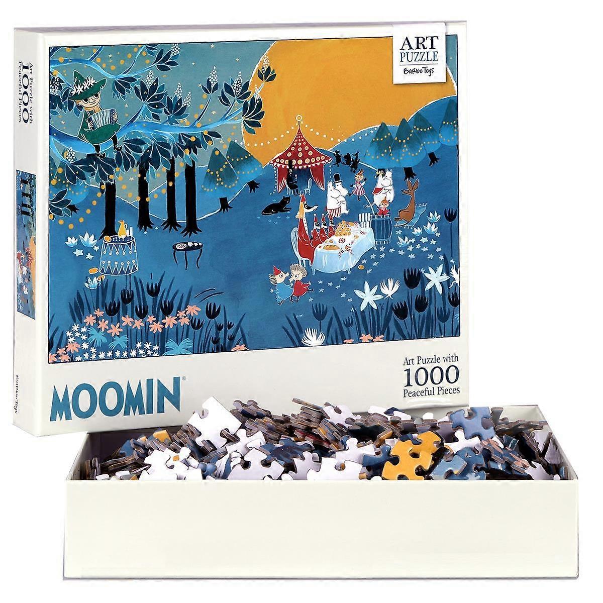 Mumin-Puzzle blau 10