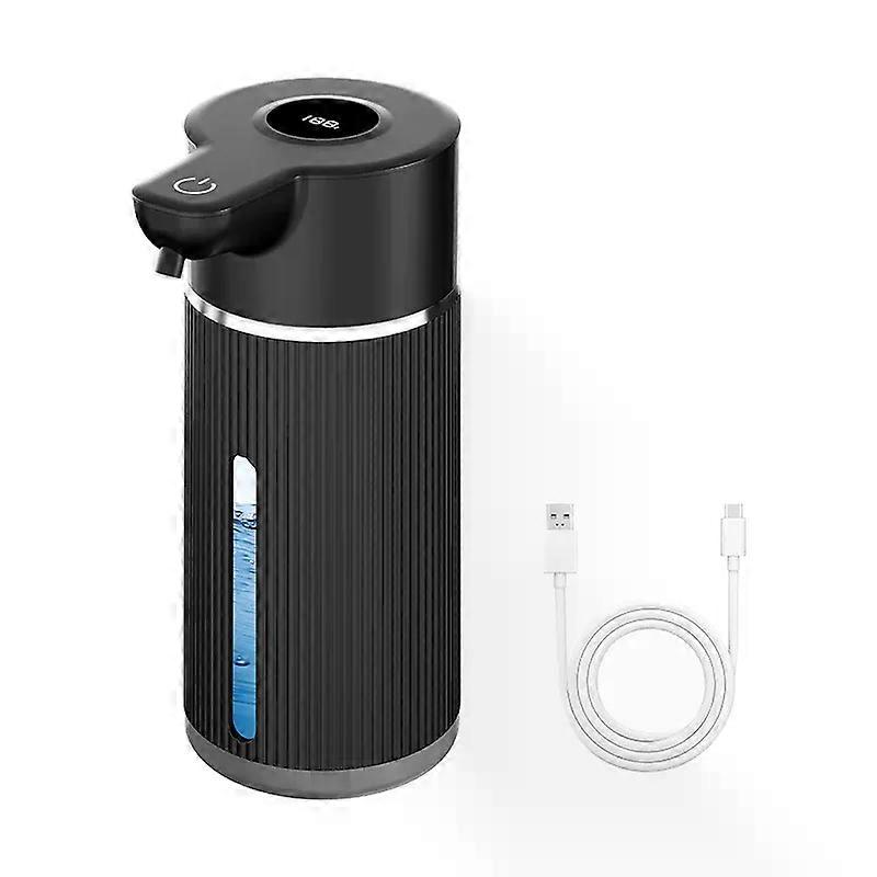 420ML Automatic Foaming Soap Dispenser 4 Gear Infrared Sensor USB Rechargeable Sanitizer Dispenser Wall Mounted IPX6