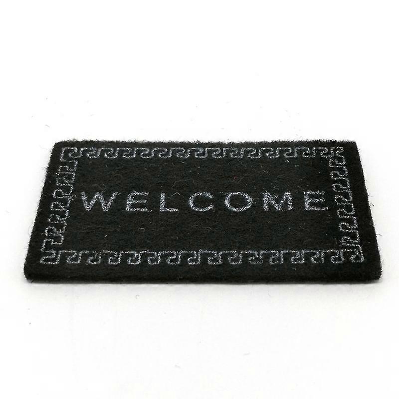 Handmade Simulation Doll House Accessories Welcome Pad Floor Mat Model