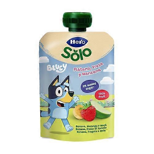 Banana, strawberry, apple bag only 12m+ hero 100 g (Strawberry - Banana - Apple)