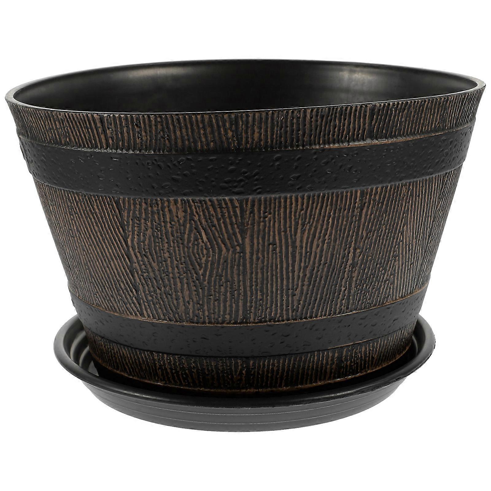It sounds like you're referencing a product listing for a **retro style flowerpot** or planter. Here's a refined and creative description that could