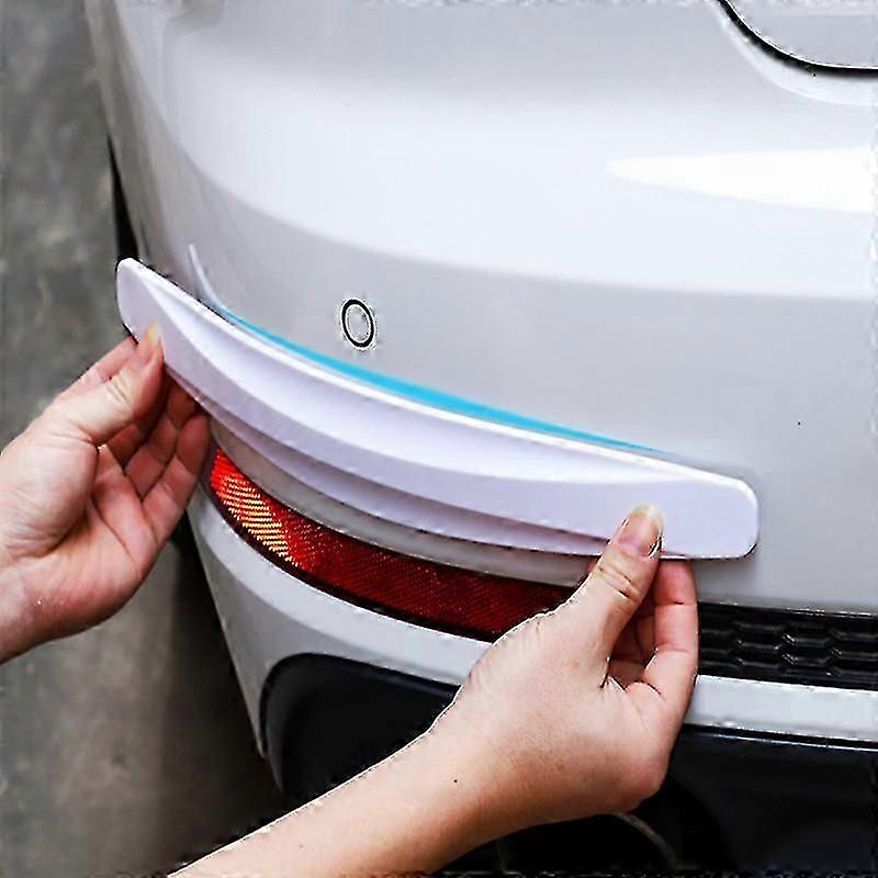 Corner Protection Strips for Car Bumper - Anti-scratch Crash-resistant and Anti-collision Auto Accessories Set of 2