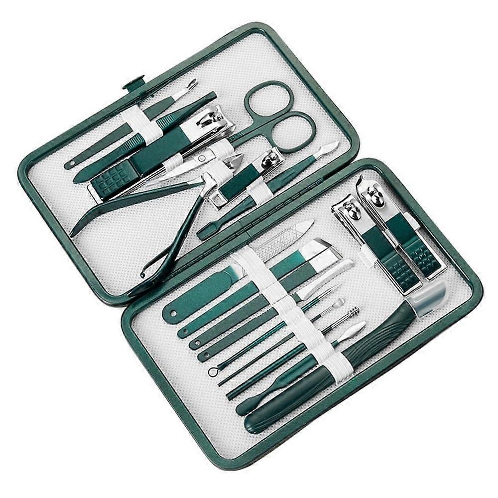 多機能デイリーハンドフットケアツールプロフェッショナルマニキュアペディキュアキットメンズグルーミングツールネイルケアセット夫の彼氏の両親用