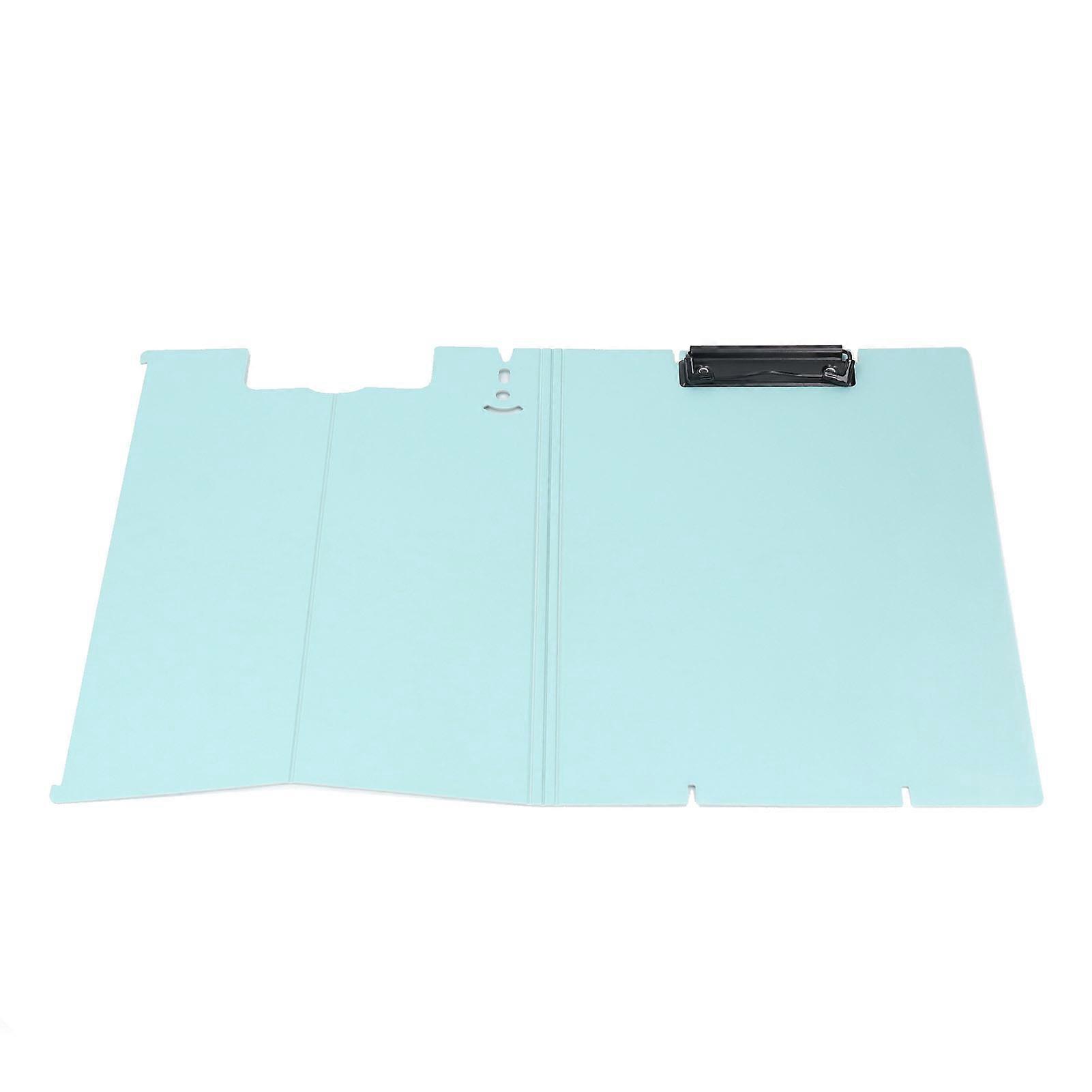 Standing Clipboard Desktop A4 Document Holder Students Standing Writing Drawing Clipboard Blue
