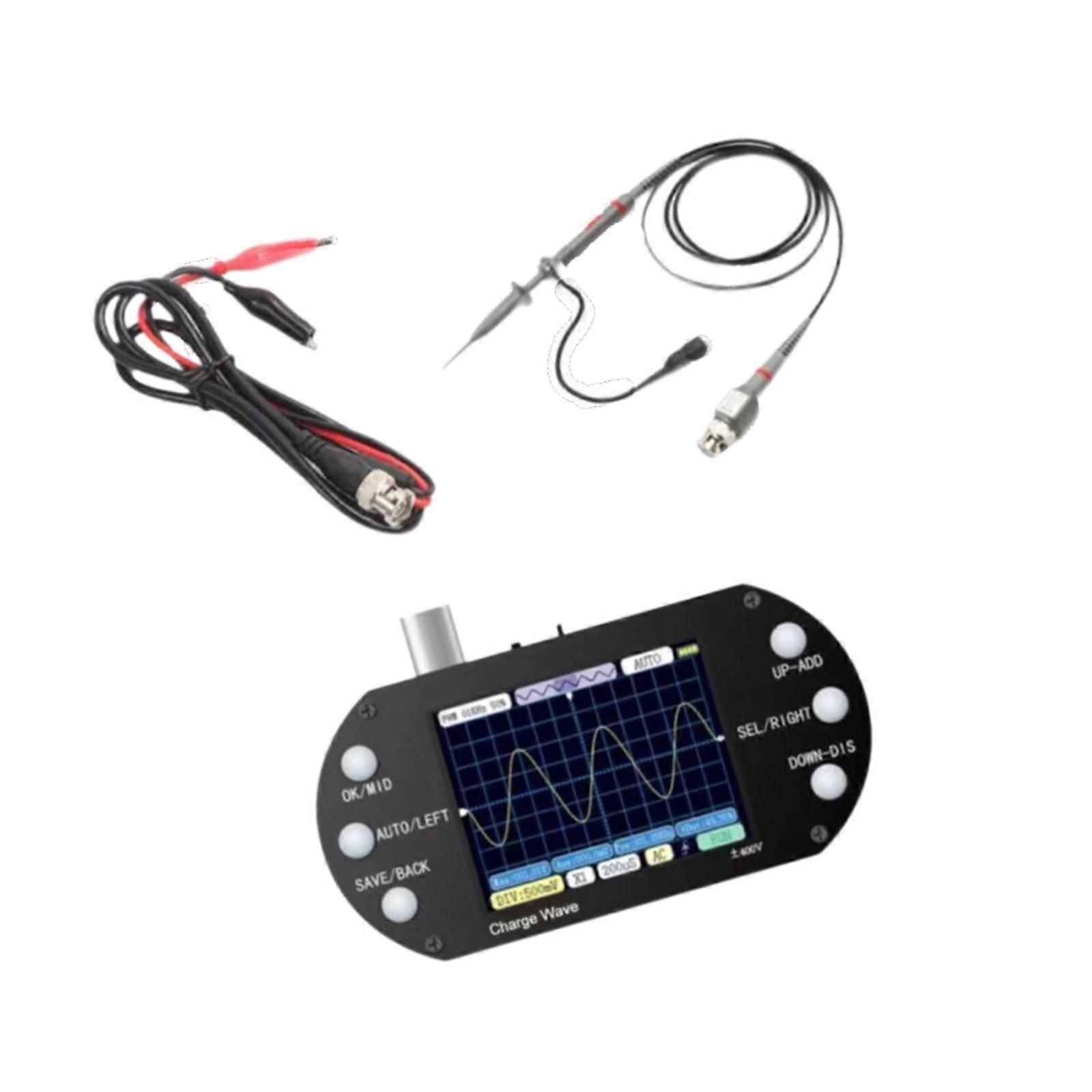 Handheld Digital Oscilloscope Auto Oscilloscope Single Channel Capacitance
