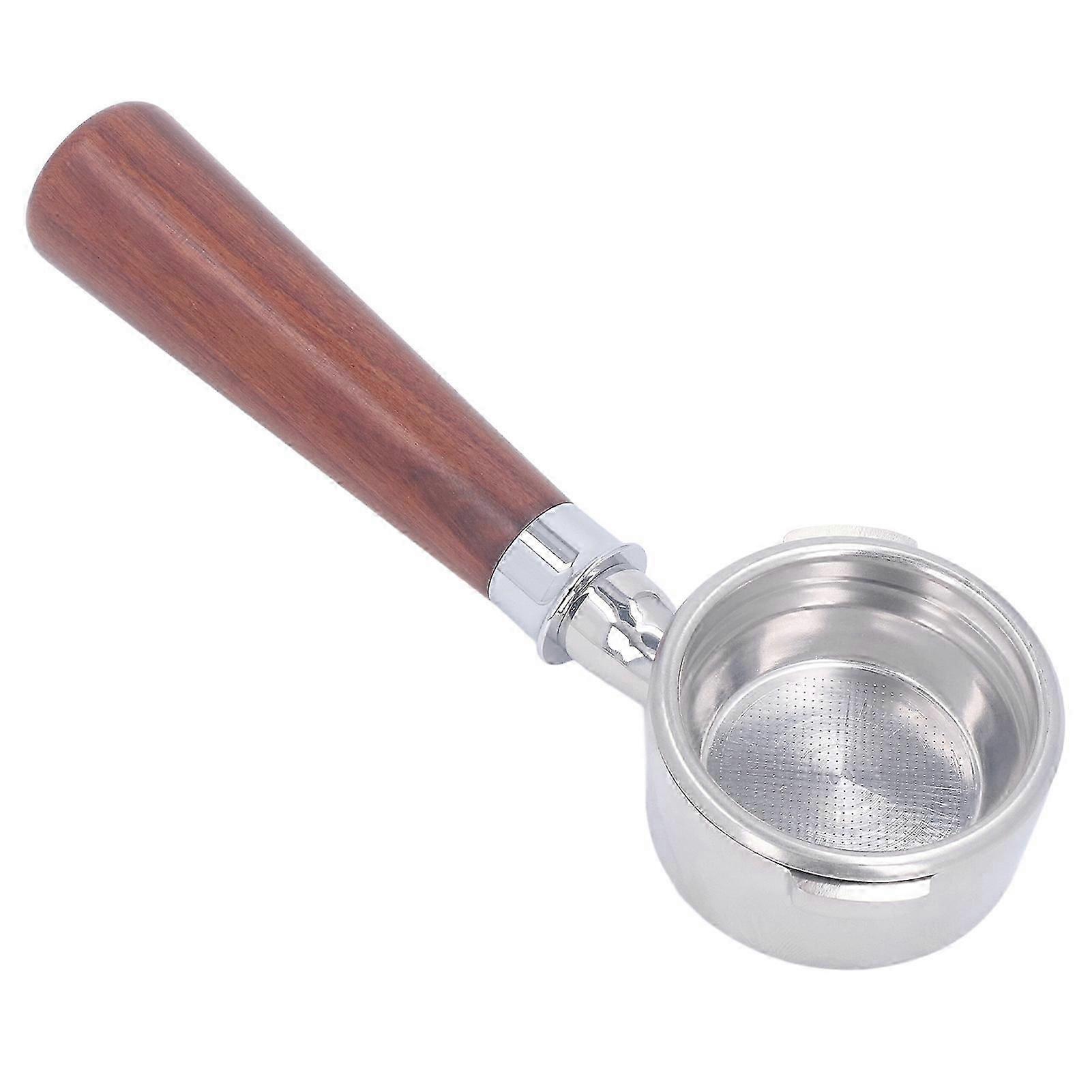 58mm Bottomless Portafilter Wood Handle Double Ear Coffee Portafilter for GAGGIA Coffee Machine A1 Red Sour Branch