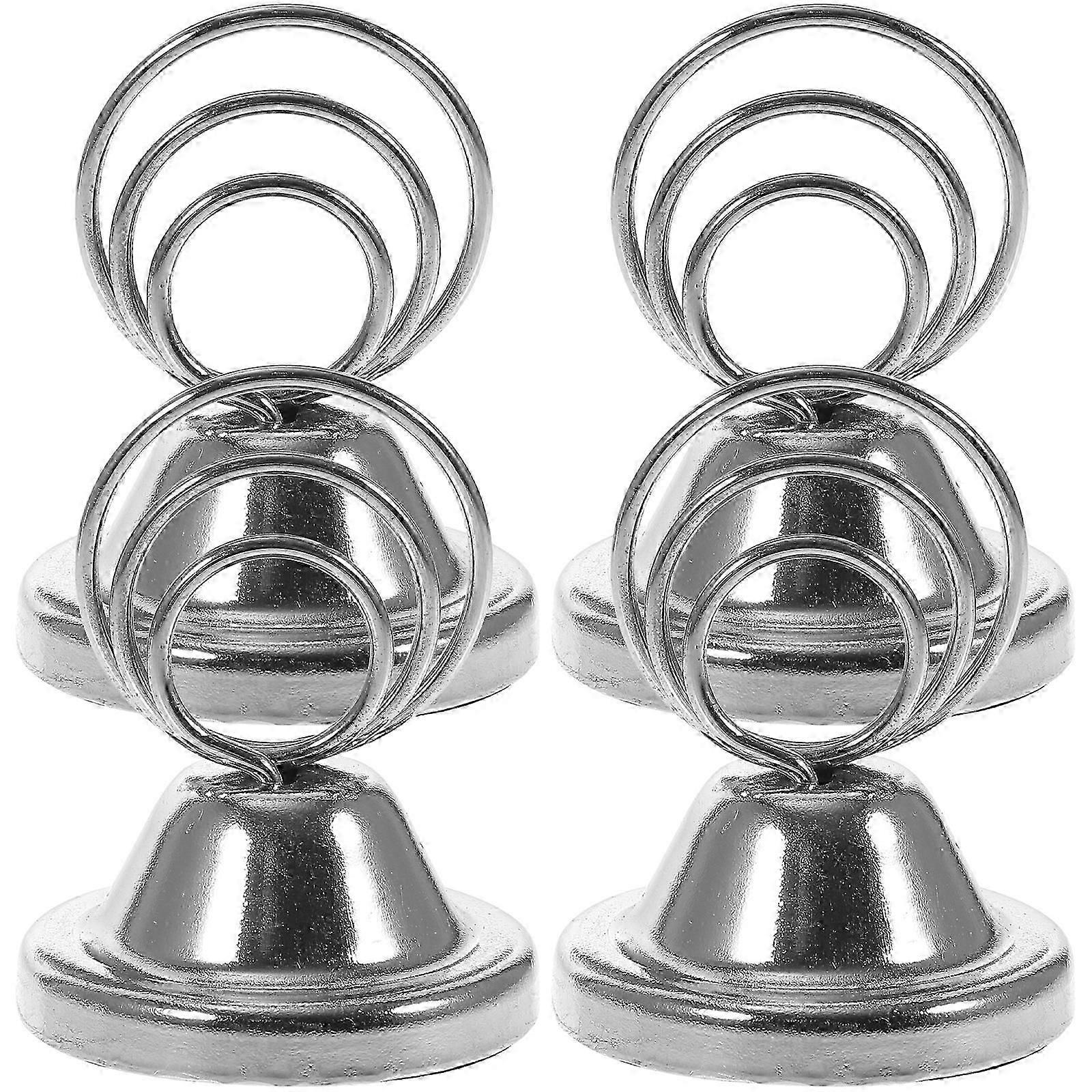4Pcs Table Number Holders Table Sign Stand Place Card Holder Menu Memo Clips