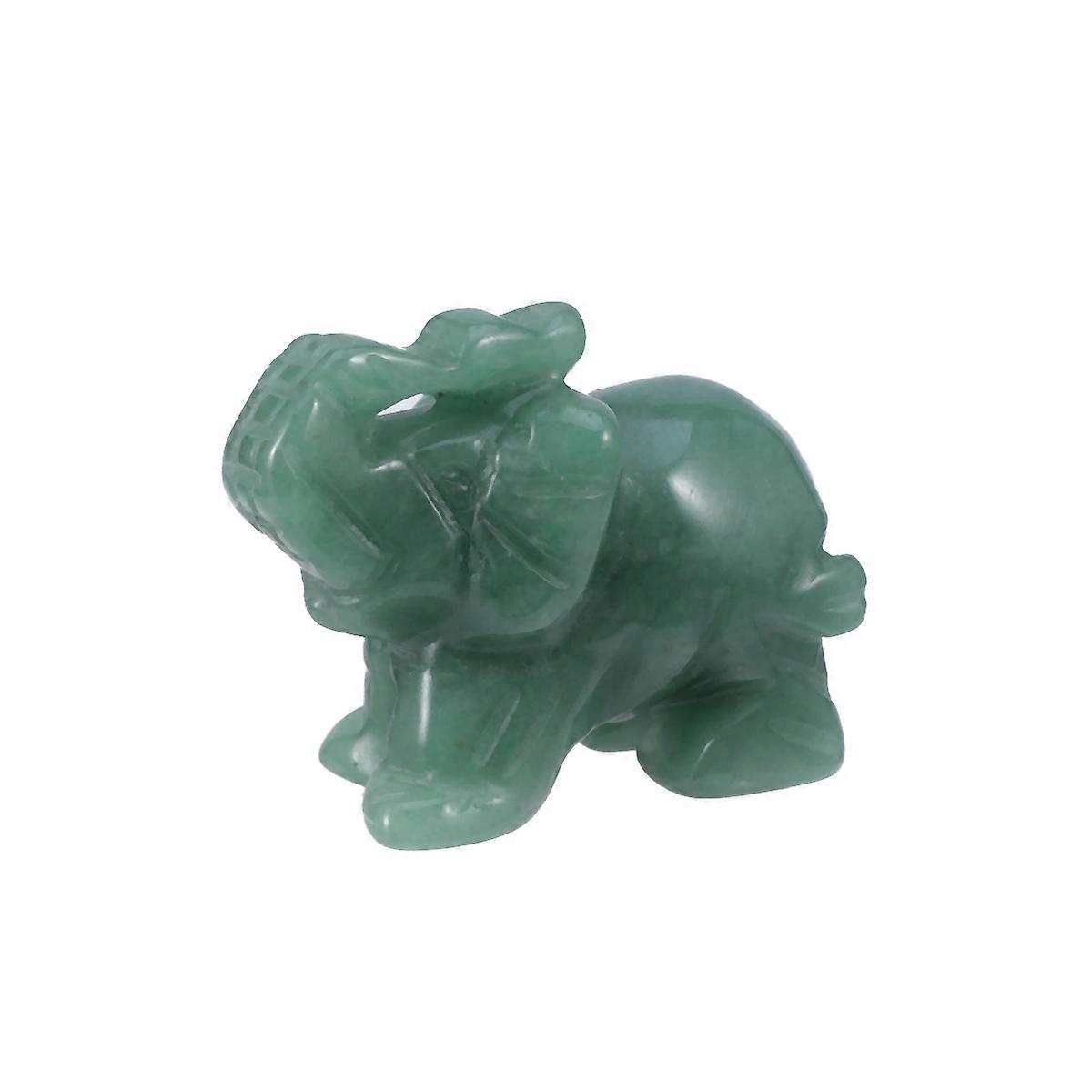 Elephant Statue, Stunning Home Decor, Refined Jade Craftsmanship