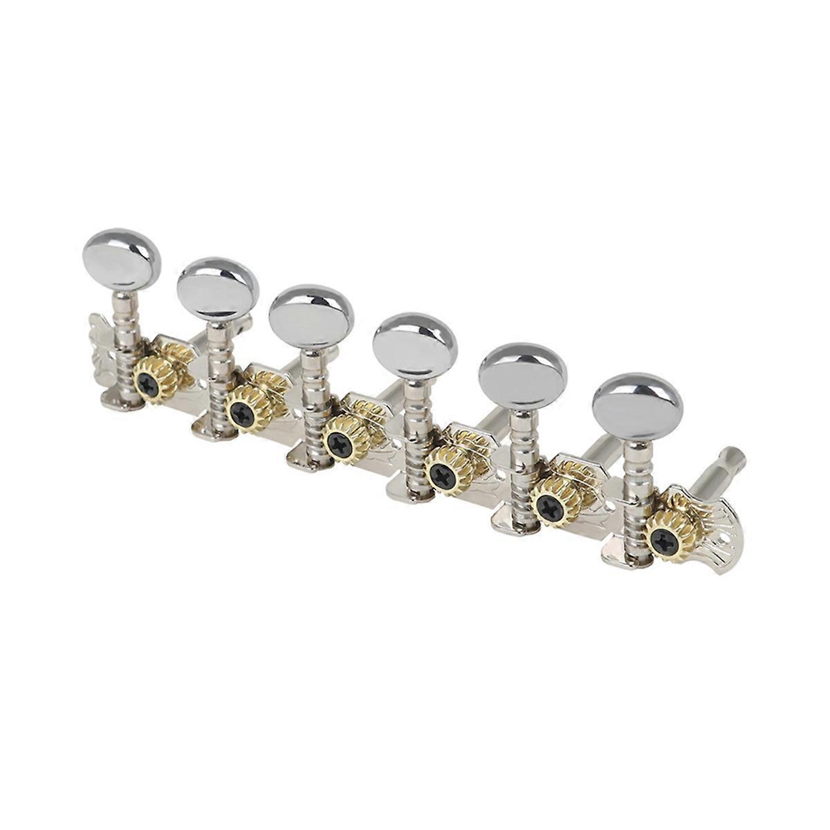 Guitar 12-String 6+6 String Tuner with Two Hole Leg for Classic Guitar or Folk Guitar Nickel Plated