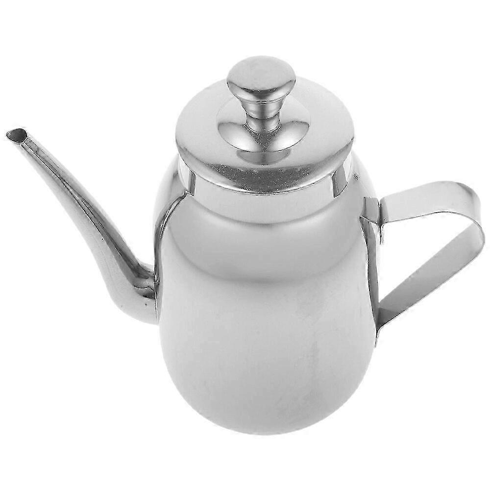 Huile en acier inoxydable Pot Graisse de stockage Peut Distributeur de vinaigre Boumoire