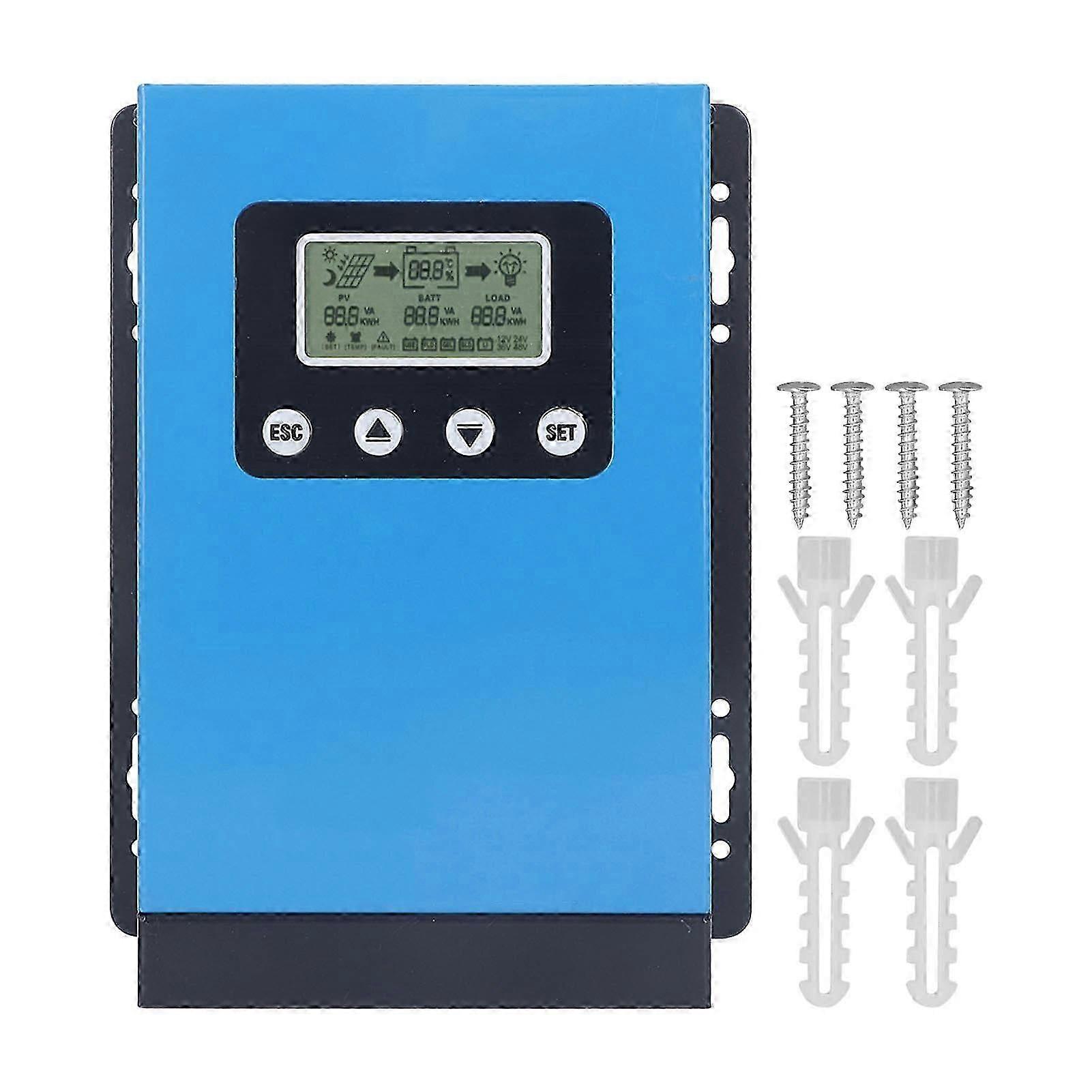 Mppt Solar Charge Controller 12v 24v 36v 48v Auto Identification Solar Panel Regulator With Lcd Display Screen 30a