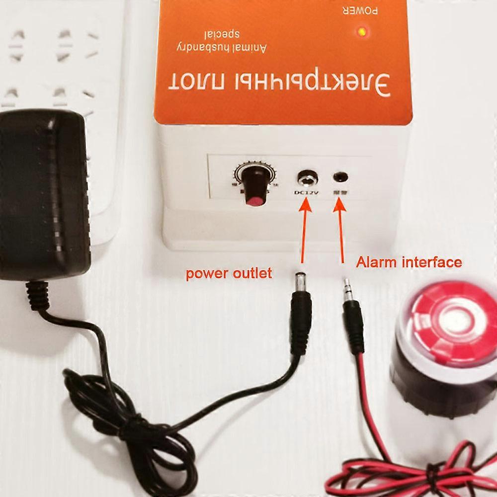 Electric Fence Animals Fence Energiser High Power Pulse Adjustable for Poultry Farm