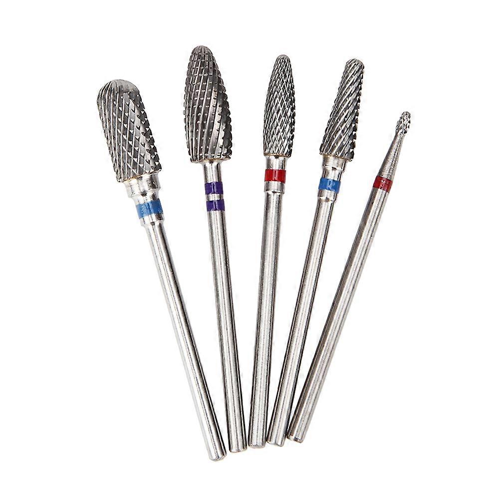 Nail Grinding Bits H0413P Remove Dead Skin Blue Round Shape For Professionals