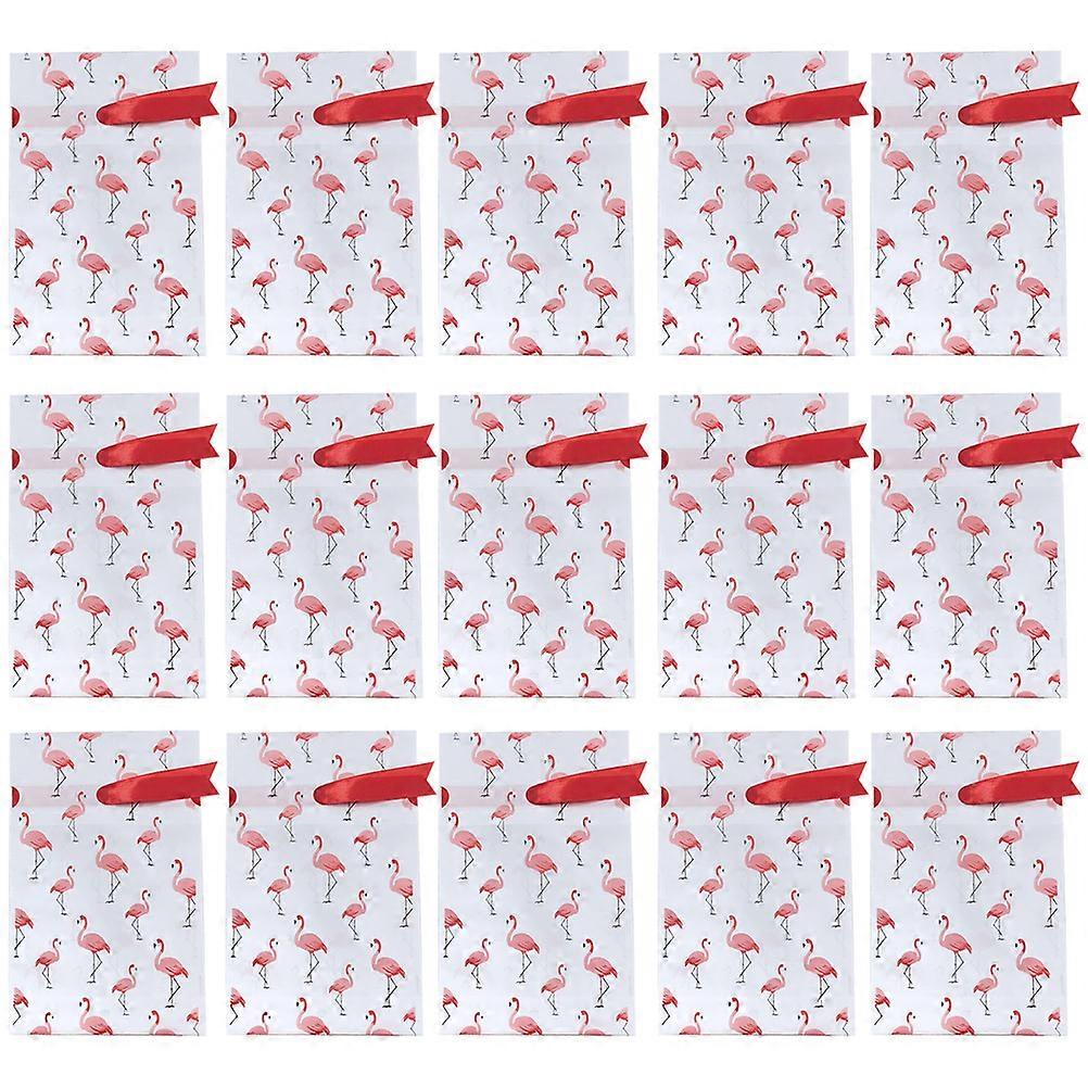 Small Goodie Bags Food Storage Pouches Rectangular Shape Composite Material Party Delight 50Pcs