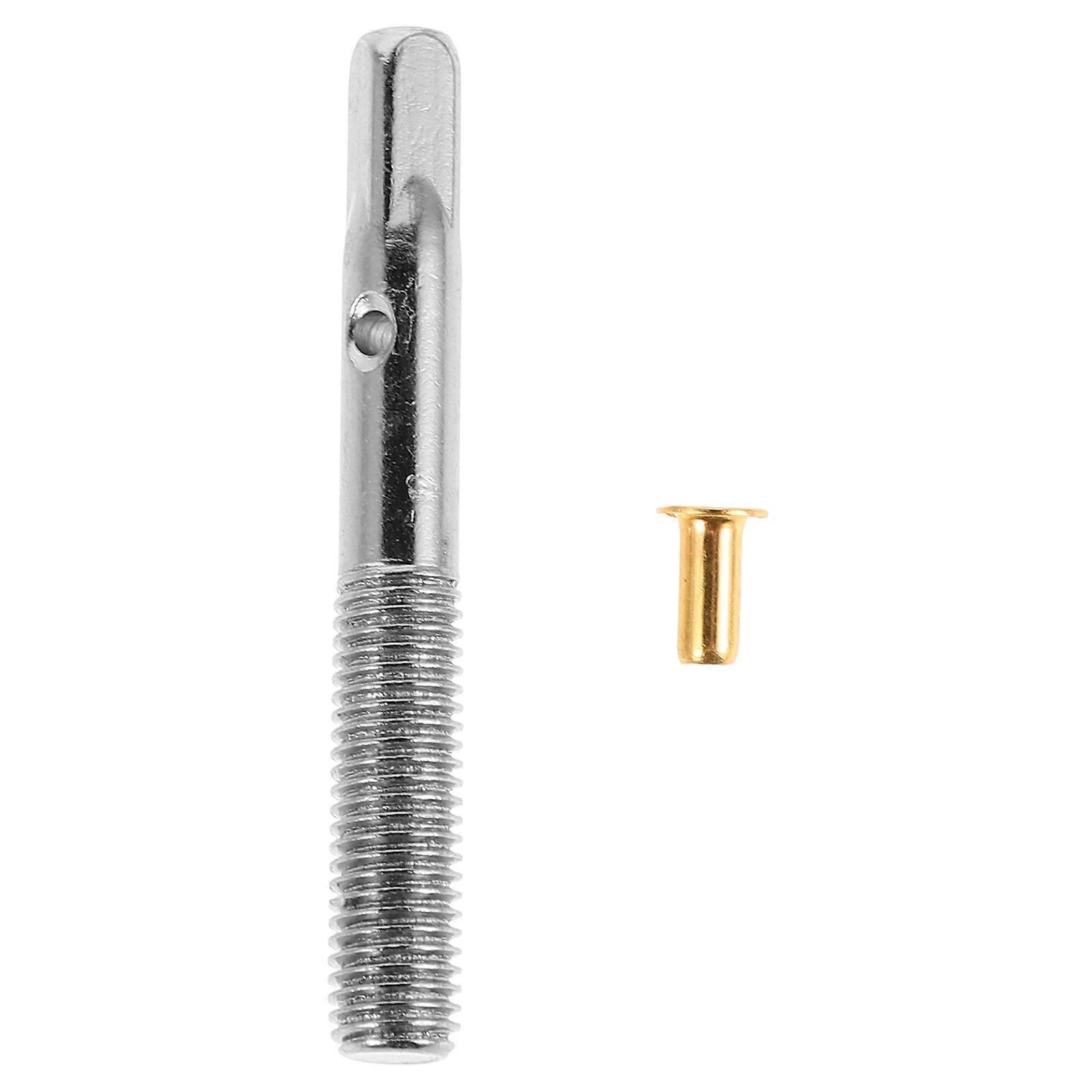 Harp Accessories Silver Color Metal Tuning Pins For Musical Instrument Use Sound Quality Enhancement 1Set