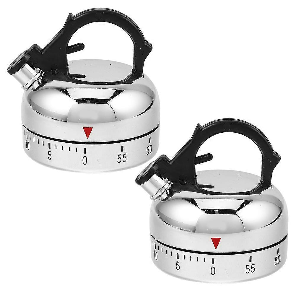 Simple Kitchen Timer Mechanical Countdown For Kitchen Time Management 2Set
