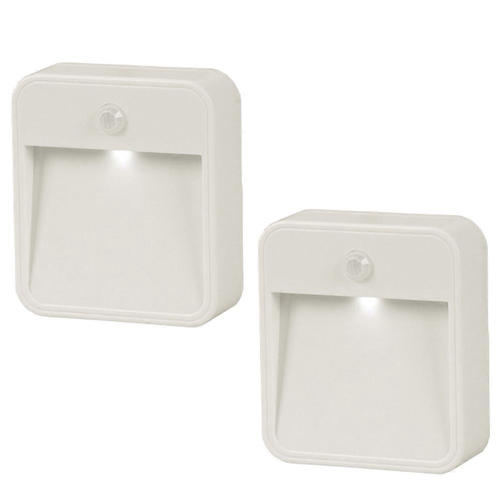 Led Induction Light Motion Sensor Night Light For Closet And Hallway 2Pcs