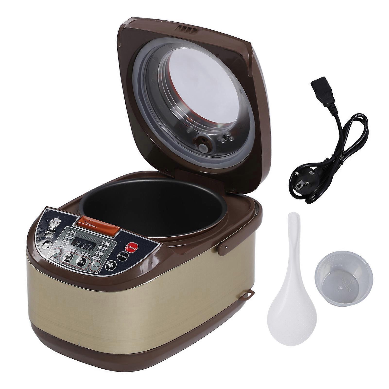 900W Electric Pressure Cooker 5L Multifunctional Large Capacity Rice Cooker Slow Cooker Rice Warmer