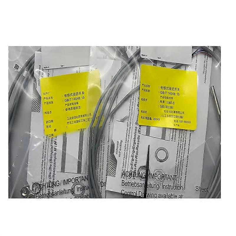 NBB0.8-4M25-E1 Proximity Sensor 4mm Sensing Distance M8 Connector Inductive Switch for Industrial Applications