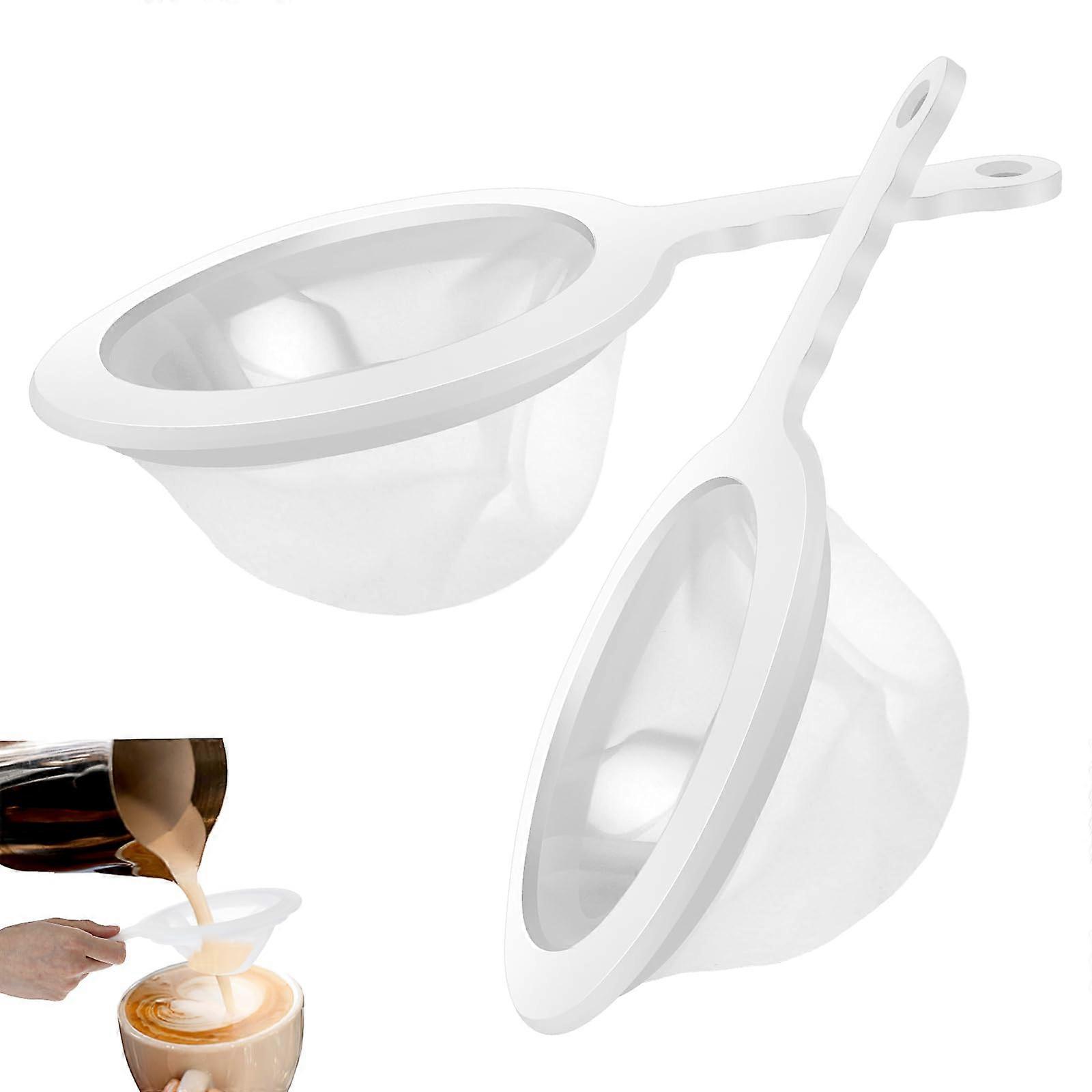 Pack of 2 Fine Nylon Mesh Sieve for Filtering Yogurt, , Honey