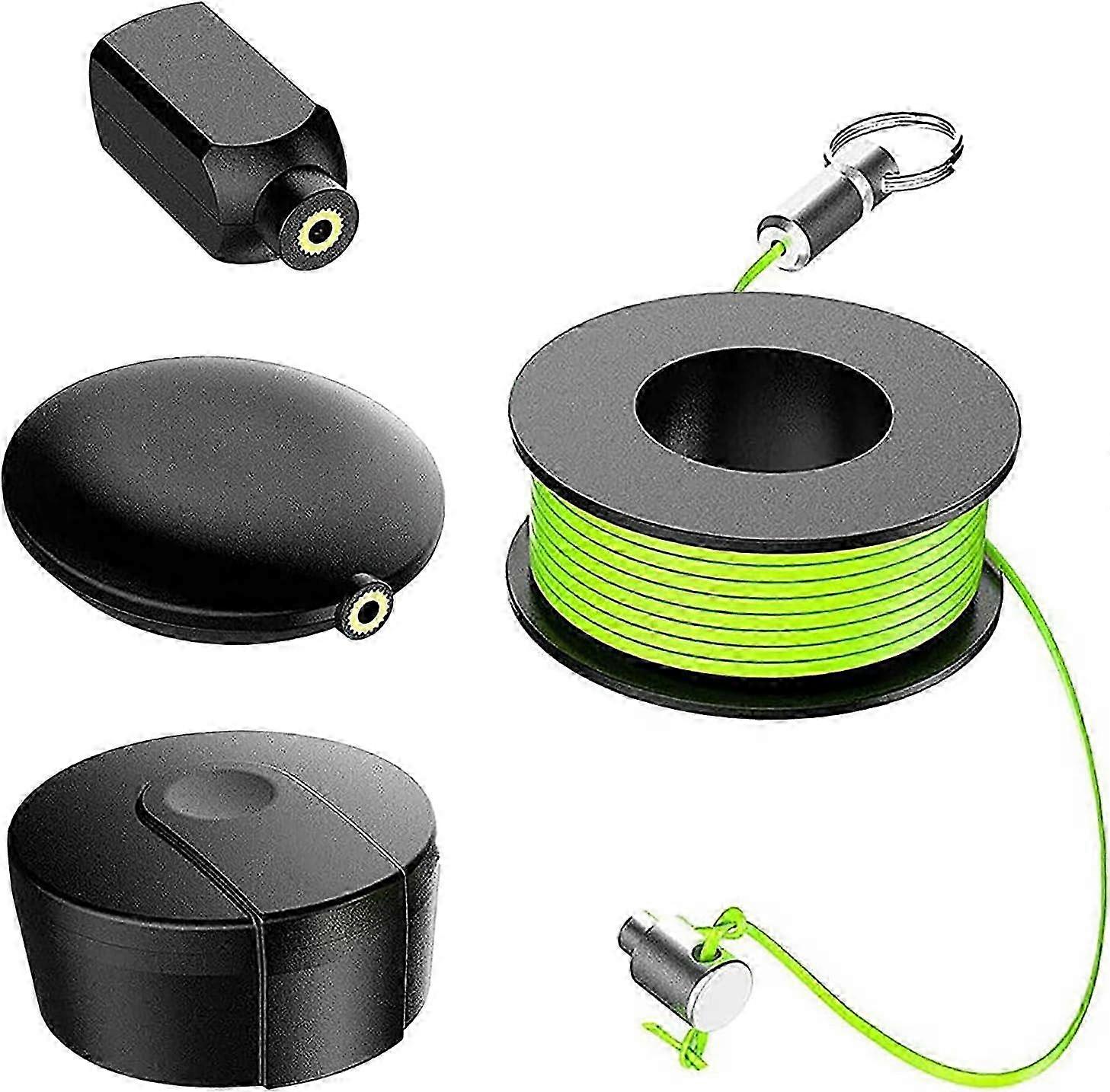 Magnetic Cable Pulling Tool Set - 4 Piece Wire Puller for Pipes, Magnetic Wire Insertion & Extraction Device