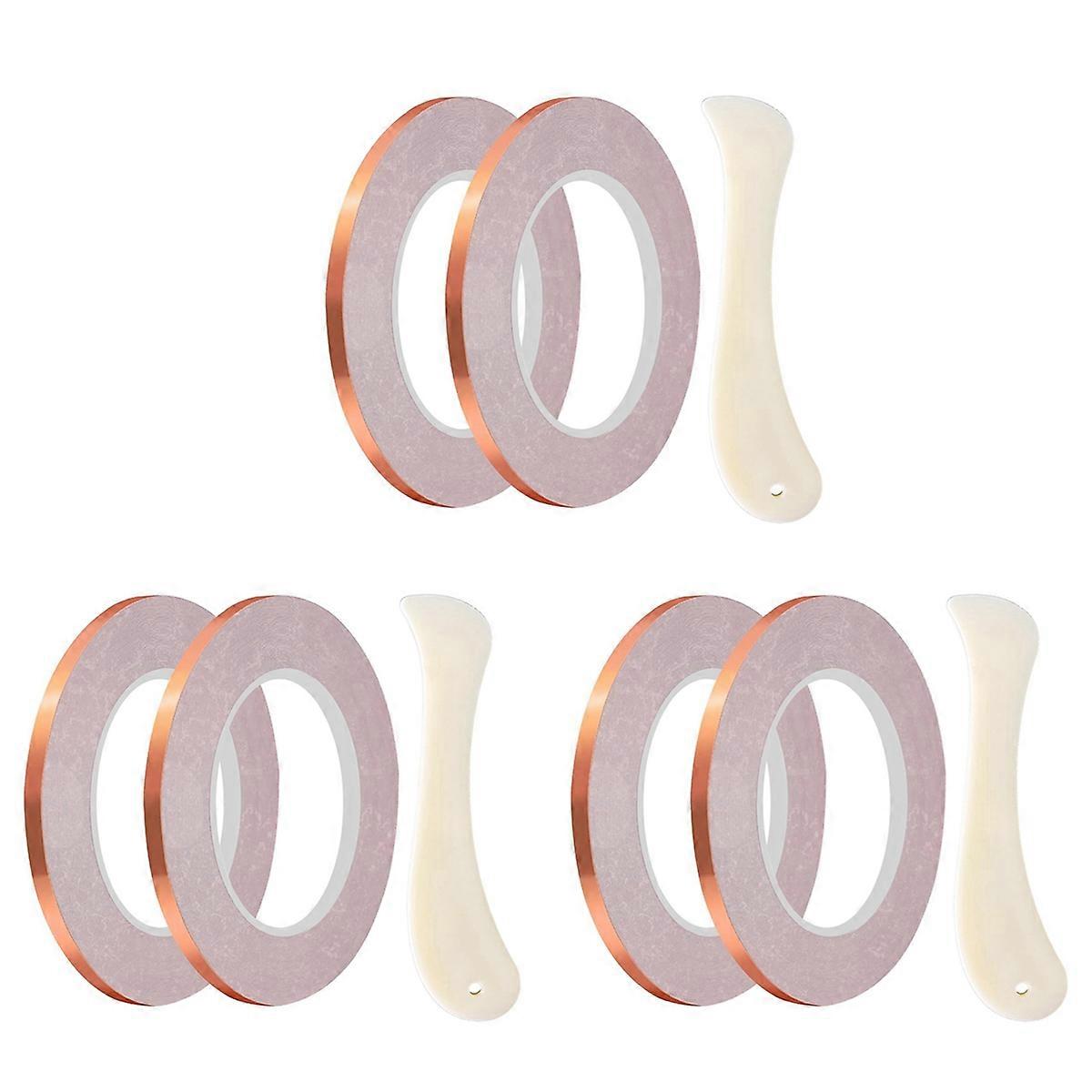 Backed Copper Foil Tape for Stained Glass (2Roll)