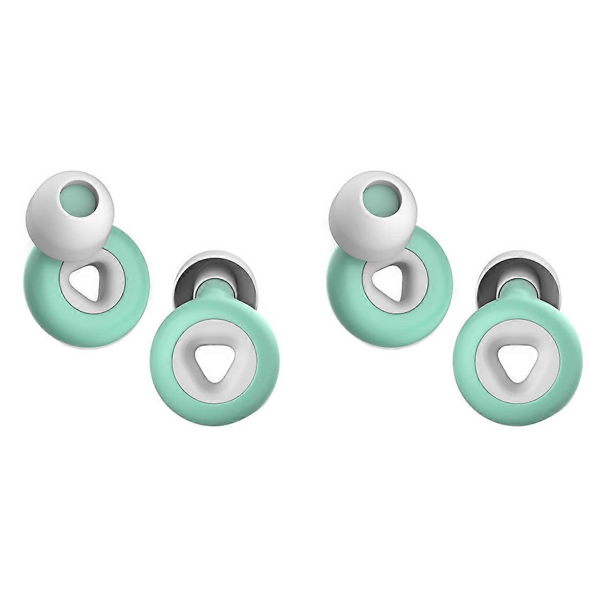 2X Ear Plugs for Sleeping Noise Cancelling Soft Reusable Hearing Protection in Flexible, Noise Cance