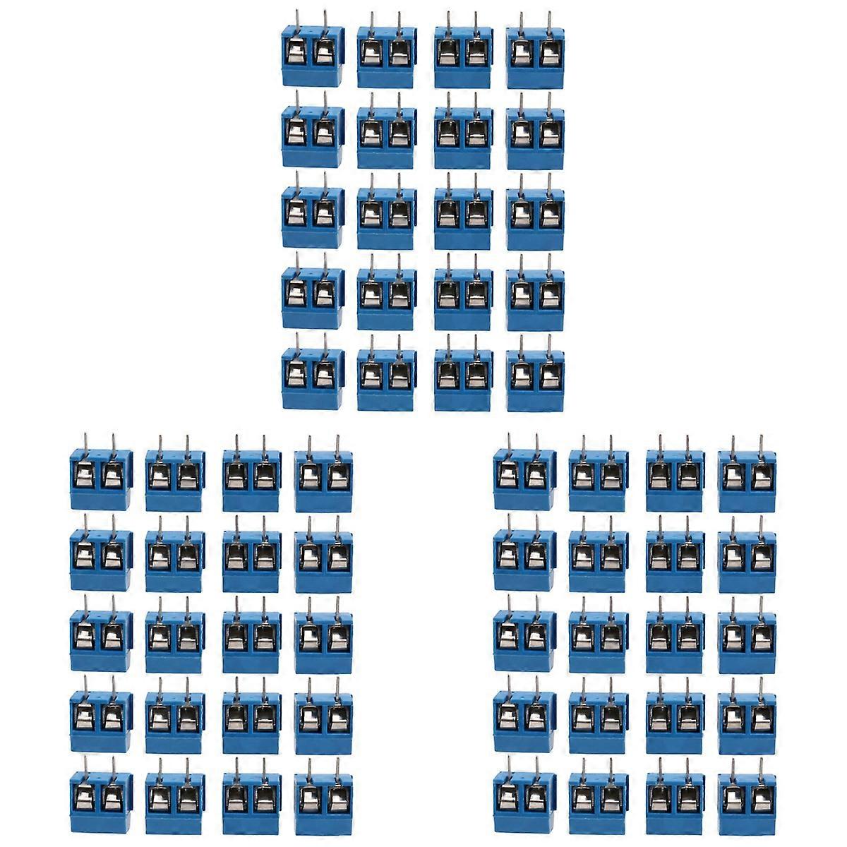 2-Pin Screw Terminal Block Connector 5.08mm Pitch Panel PCB 20Pcs