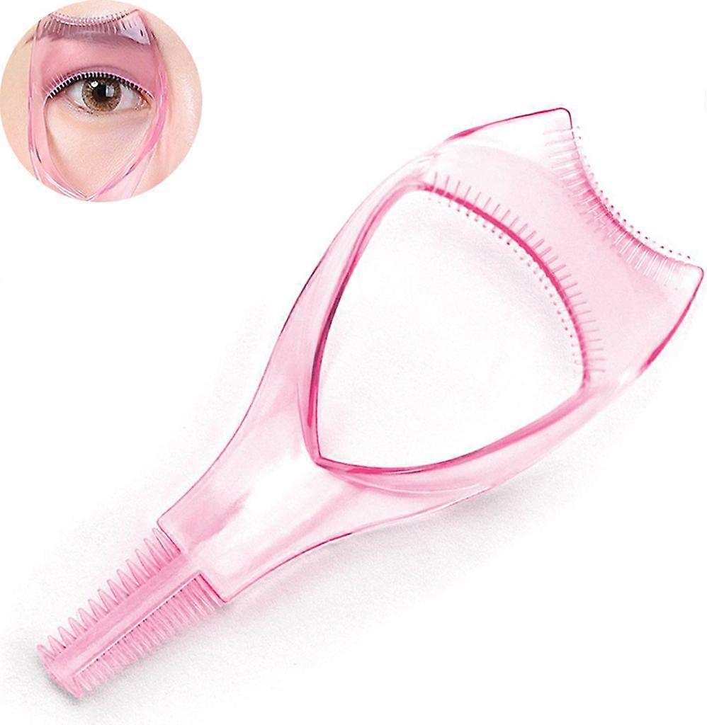 Mascara Shield with Eyebrow and Eyelash Comb
