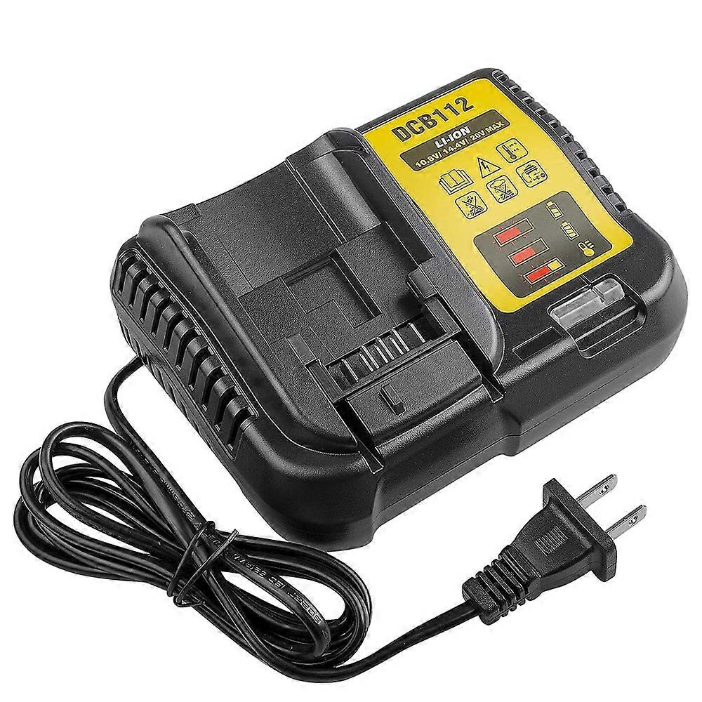 slim battery r, Nodibs, DCB1104 multi-compatibility, all 10.8V, 14.4V and 18V Li-Ion batteries, 2-stage charging system, , black