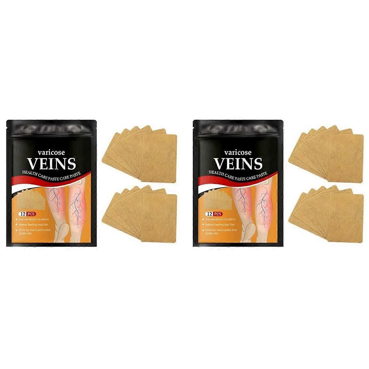 12Pcs/Lot Varicose Vein Health Patch Treatment Patch