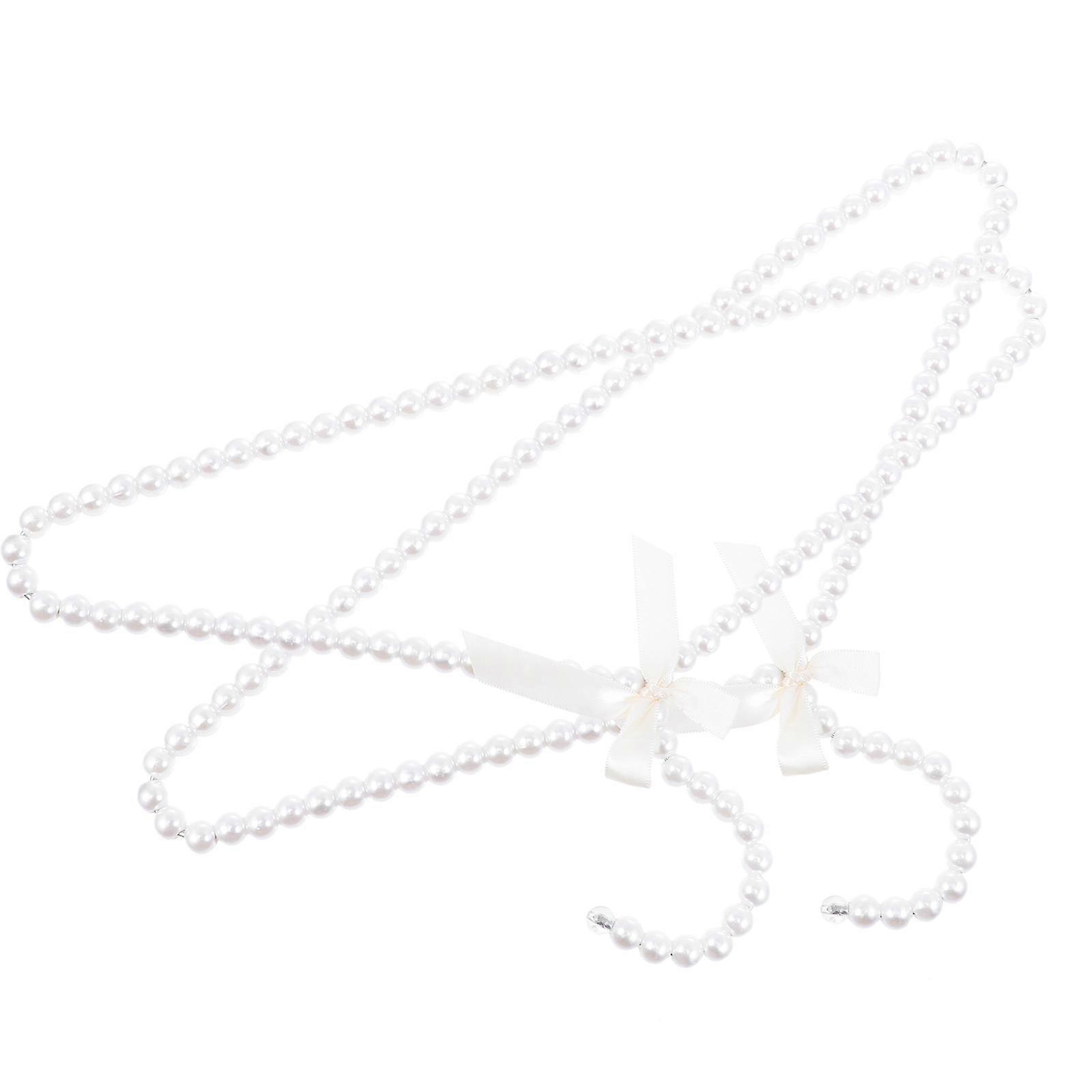 Pearl Bowknot Clothes Hangers   Creative Drying Rack with Strong Load Capacity and Space Saving Design for Wardrobe Organization