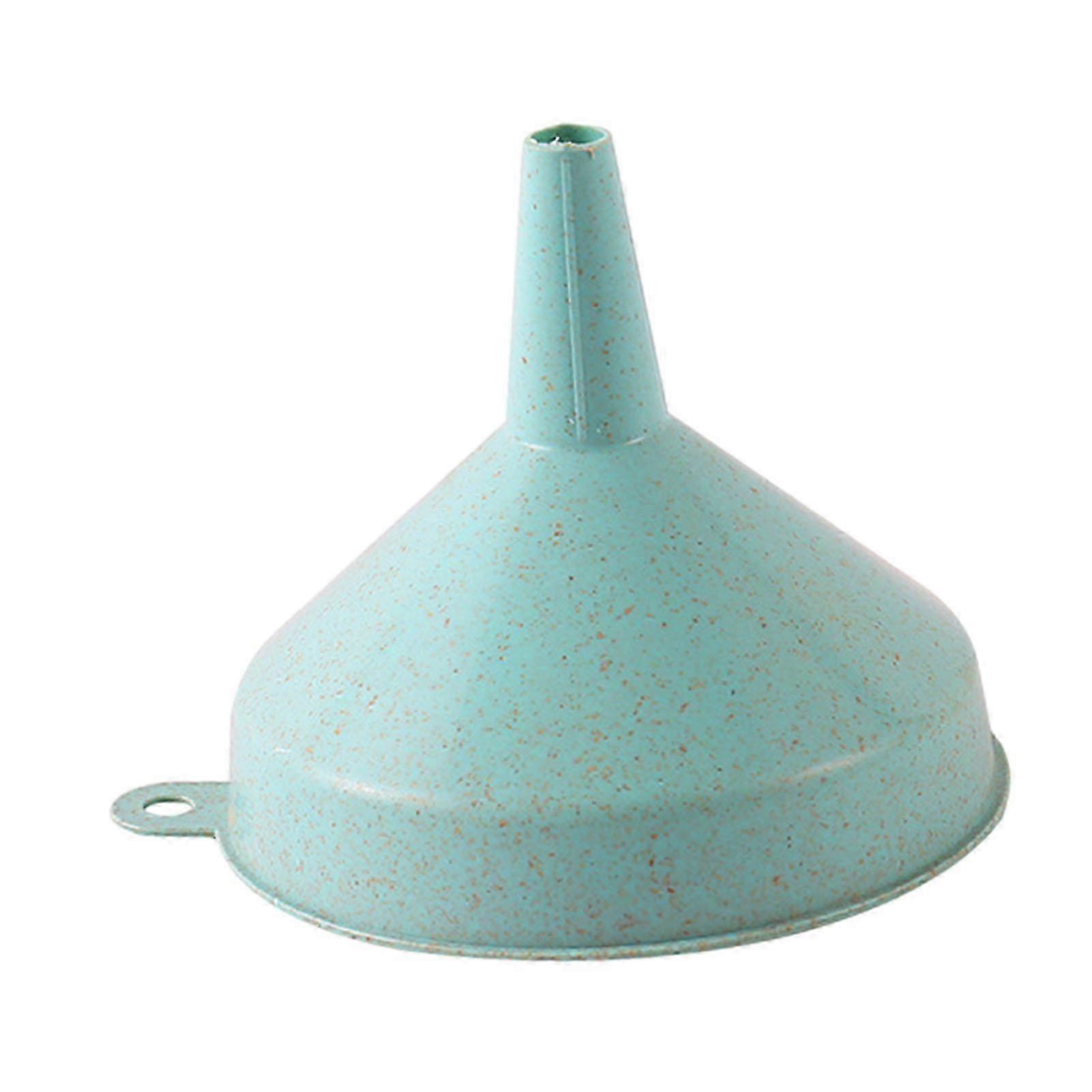 Food-Grade Kitchen Funnel for Filling Water Bottles and Powder Containers in Green Color Suitable for Various Uses