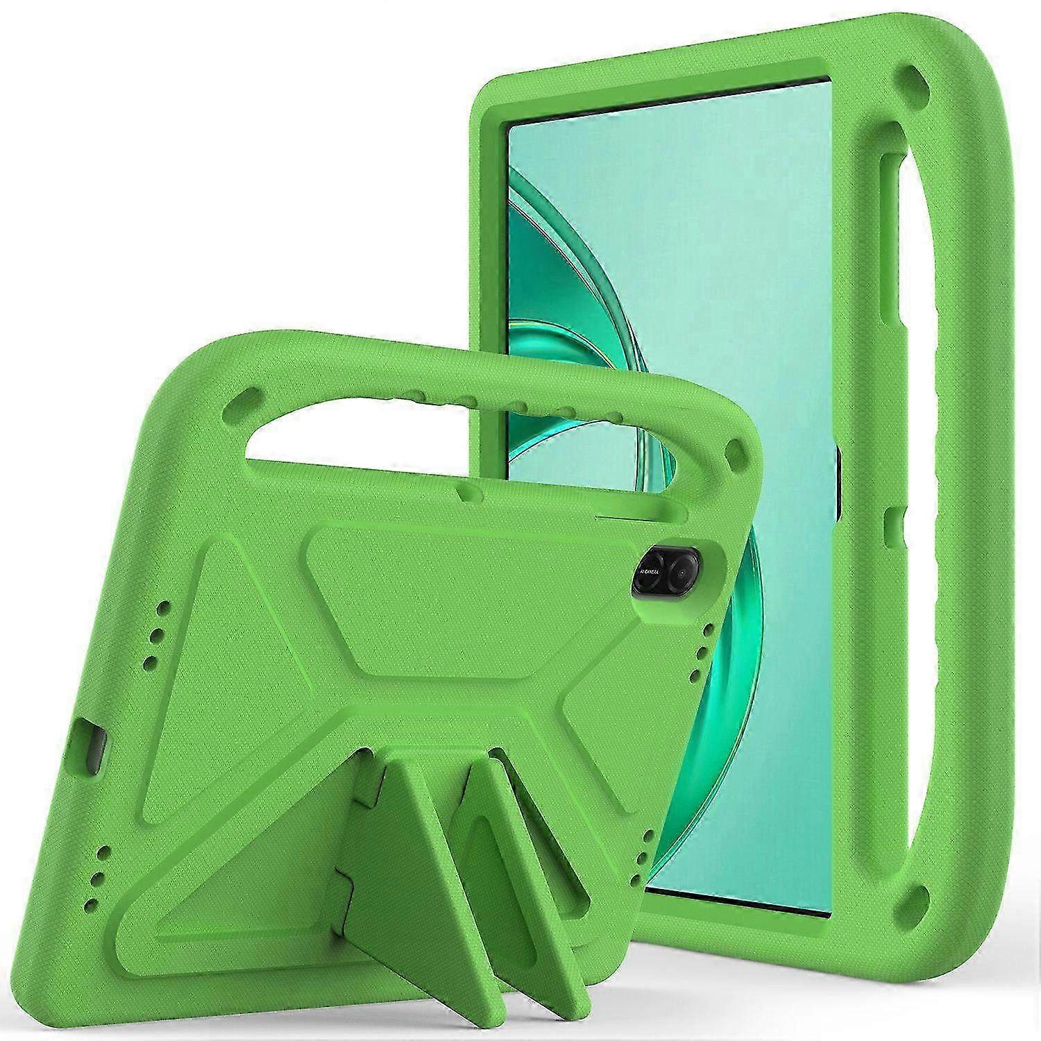 Capa para Tablet EVA com Punho e Suporte para Honor Pad X8a - Capa Verde