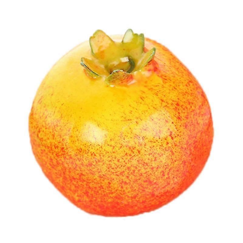 Foam Fake Fruit Simulation Model Decorative Props for Kindergarten Teaching Aids - Pomegranate