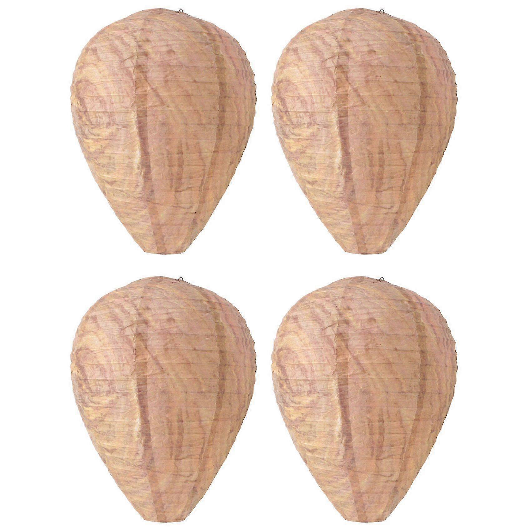 4PCS Eco-Friendly Paper Decoy Nest for Use in Bird Traps