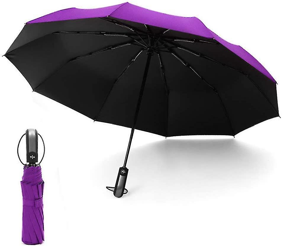 Umbrella Strong Windproof Umbrellas For Women Men Automatic Compact Folding
