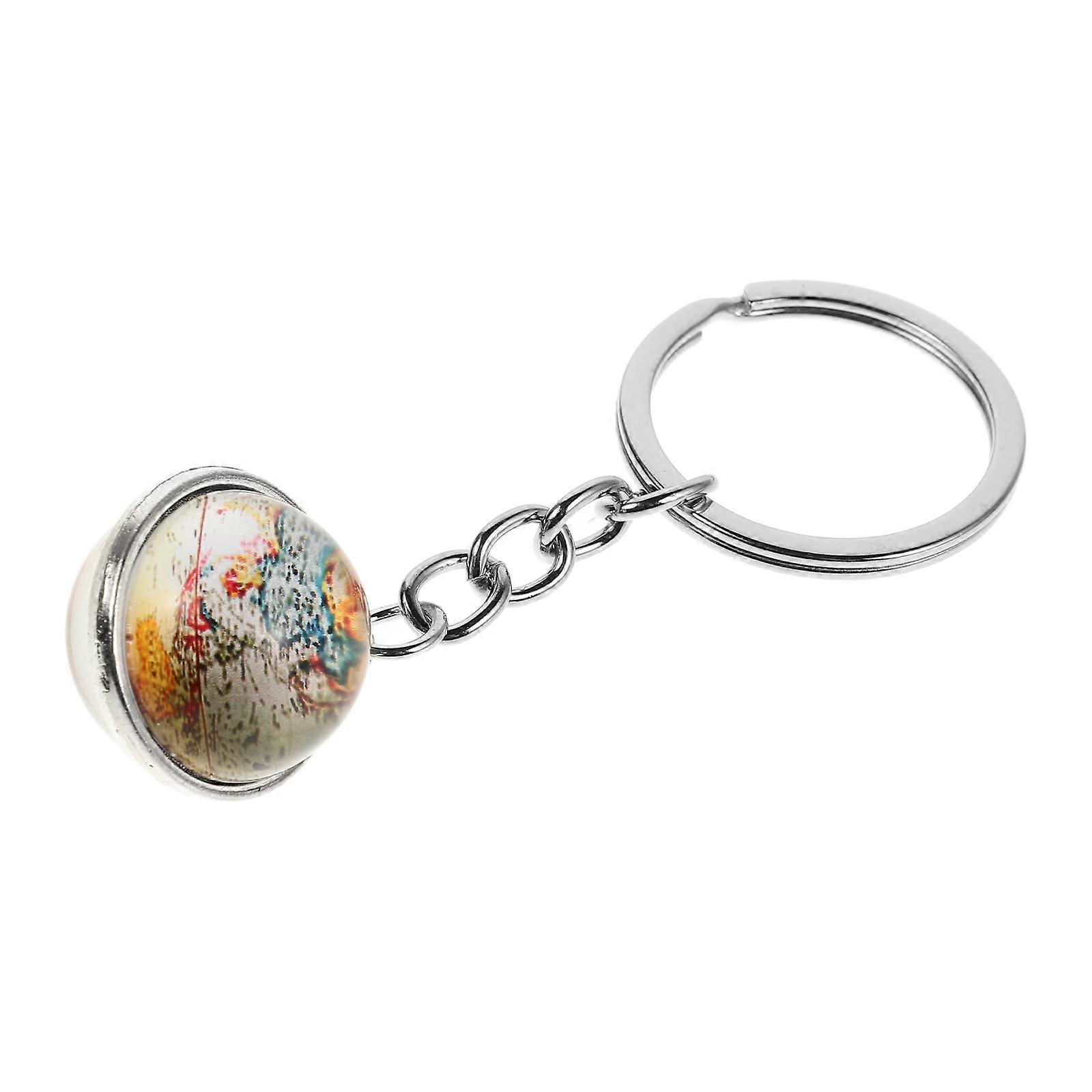 Globe Keychains   Unique Design Backpack Hook Key Ring for Carnival Party Favors, Decorative Key Holder and Phone Charm
