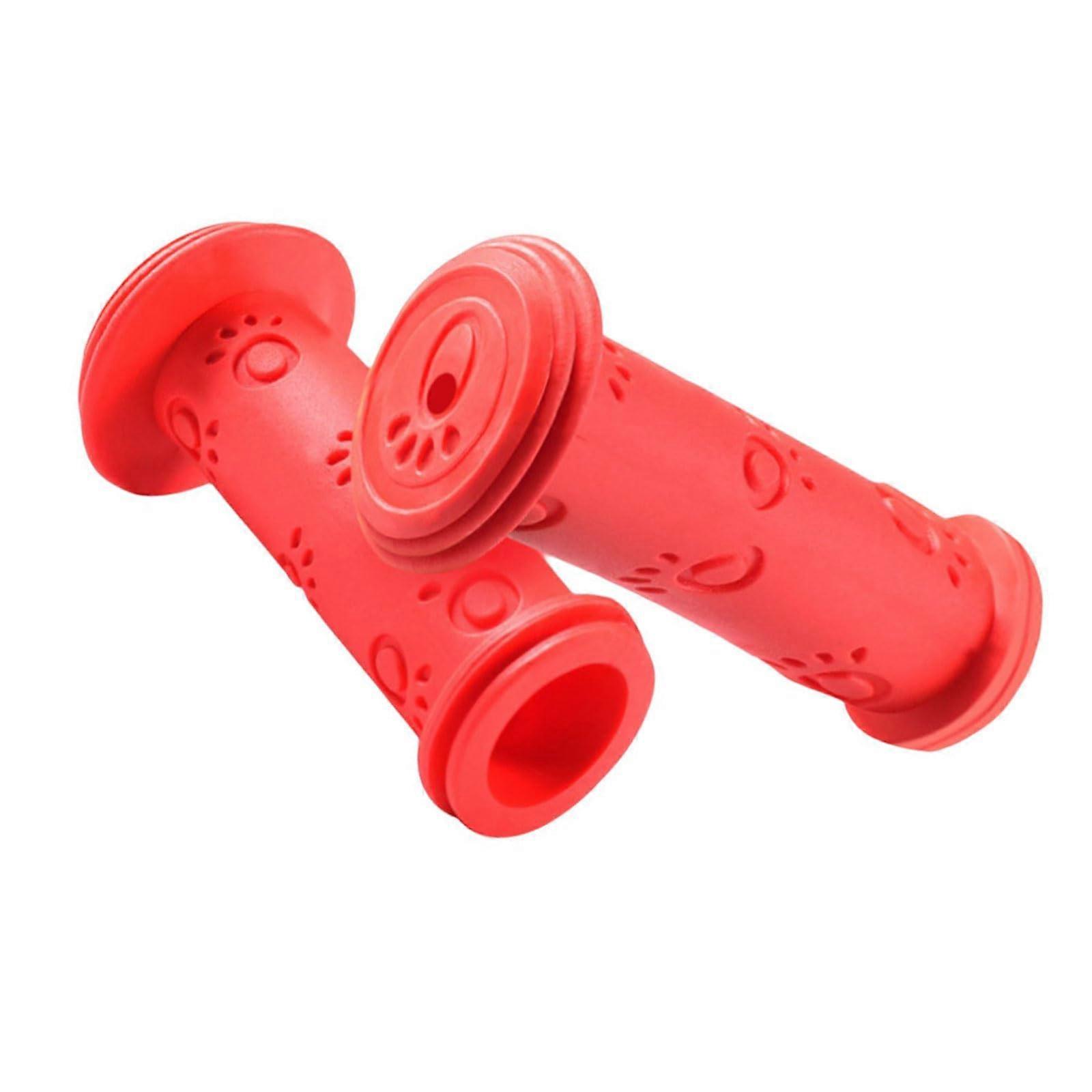 Comfortable Bike Handlebar Grips Non Slip  Easy Installation Colorful Grips for Kids Tricycle