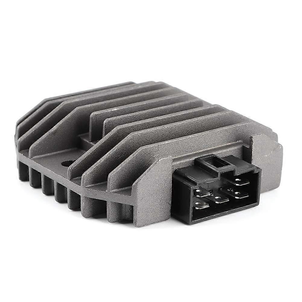 Motorcycle Voltage Regulator Rectifier, Aluminium Alloy Voltage Regulator Rectifier Parts Suitable for YZF YZFR6 FZ6 XP TMAX, Default